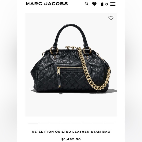 Marc Jacobs Silver Stam Bag - Picture 9 of 9